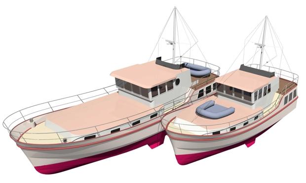 Trawler Branson Boat Design Dutch Barges